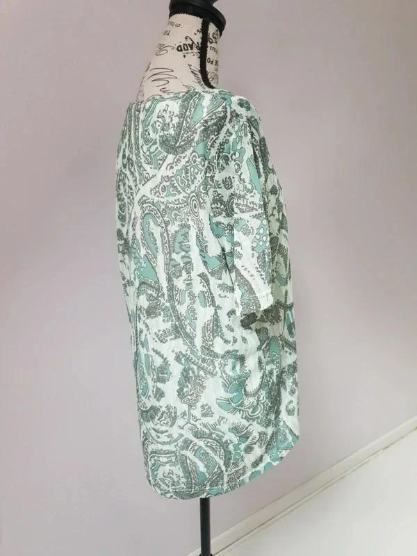Mint green 2-in-1 fluid blouse C&A Canada – Size L / XL – photo 9